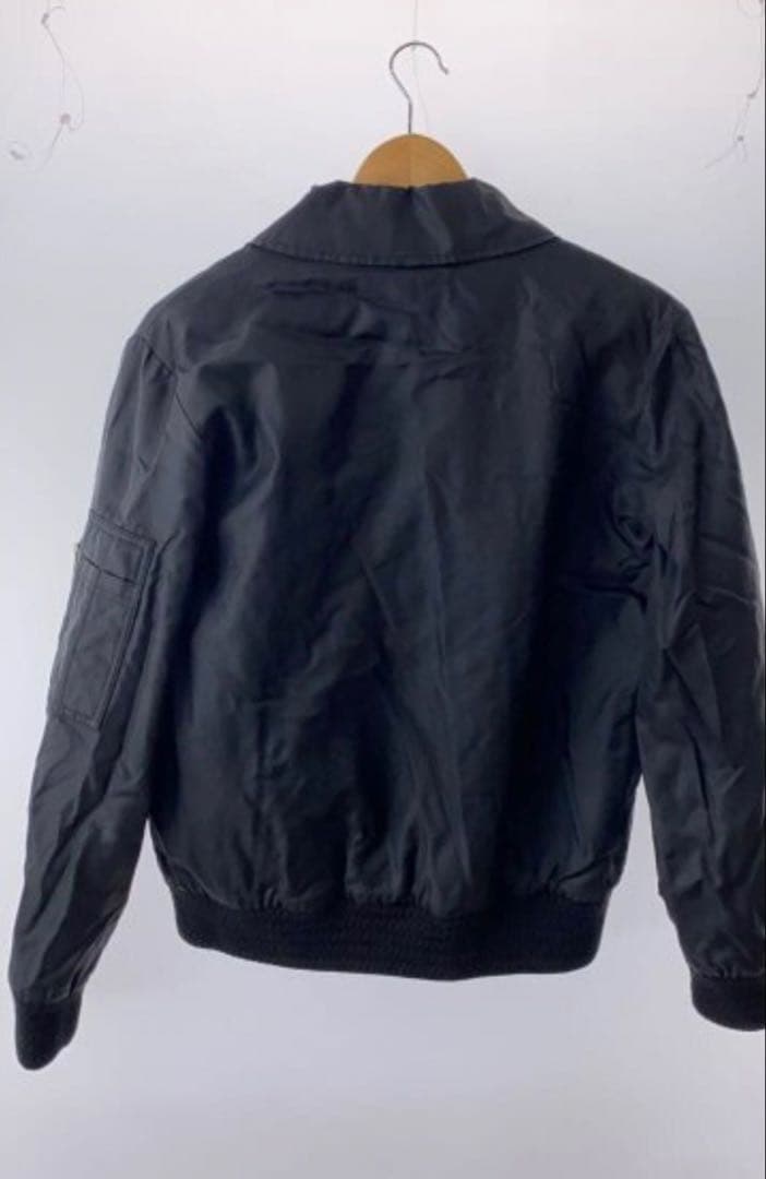 た*ゆ様 raf by raf simons レザー切り替えナイロンブルゾン