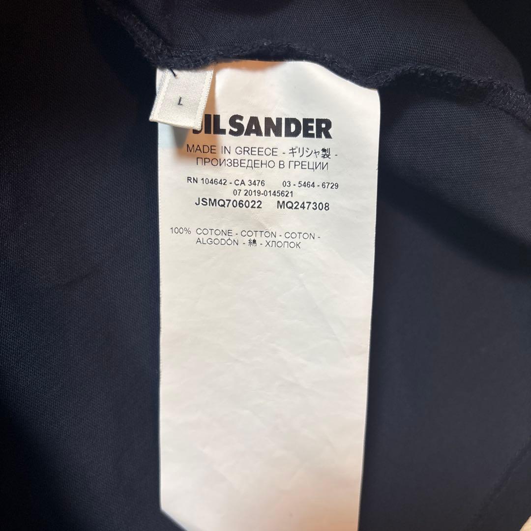 み*み様 【早い者勝ち】JIL SANDER black Tシャツ　L size