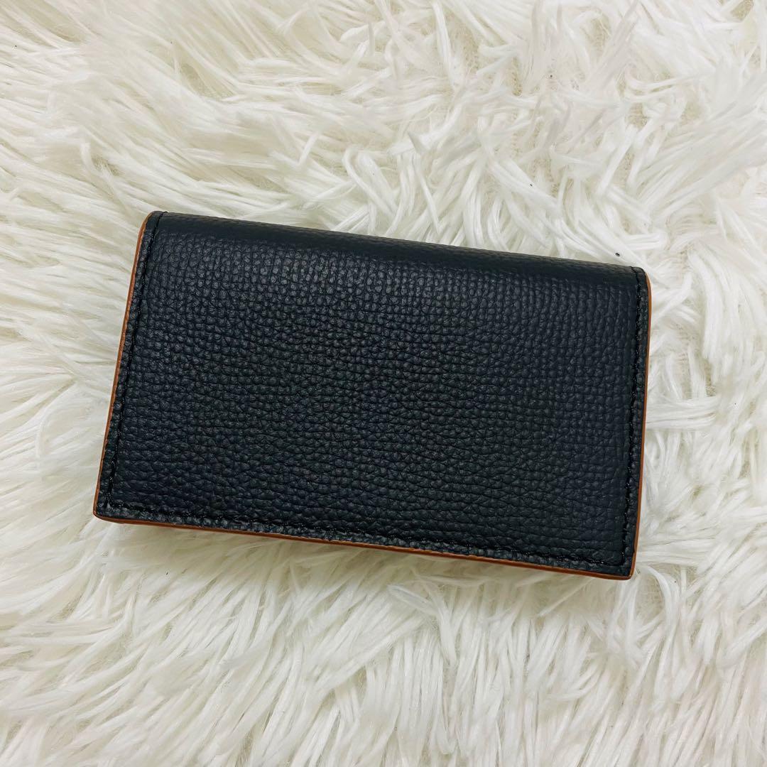新品✨LOEWE 名刺入れ カードケース アナグラム レザー ブラック