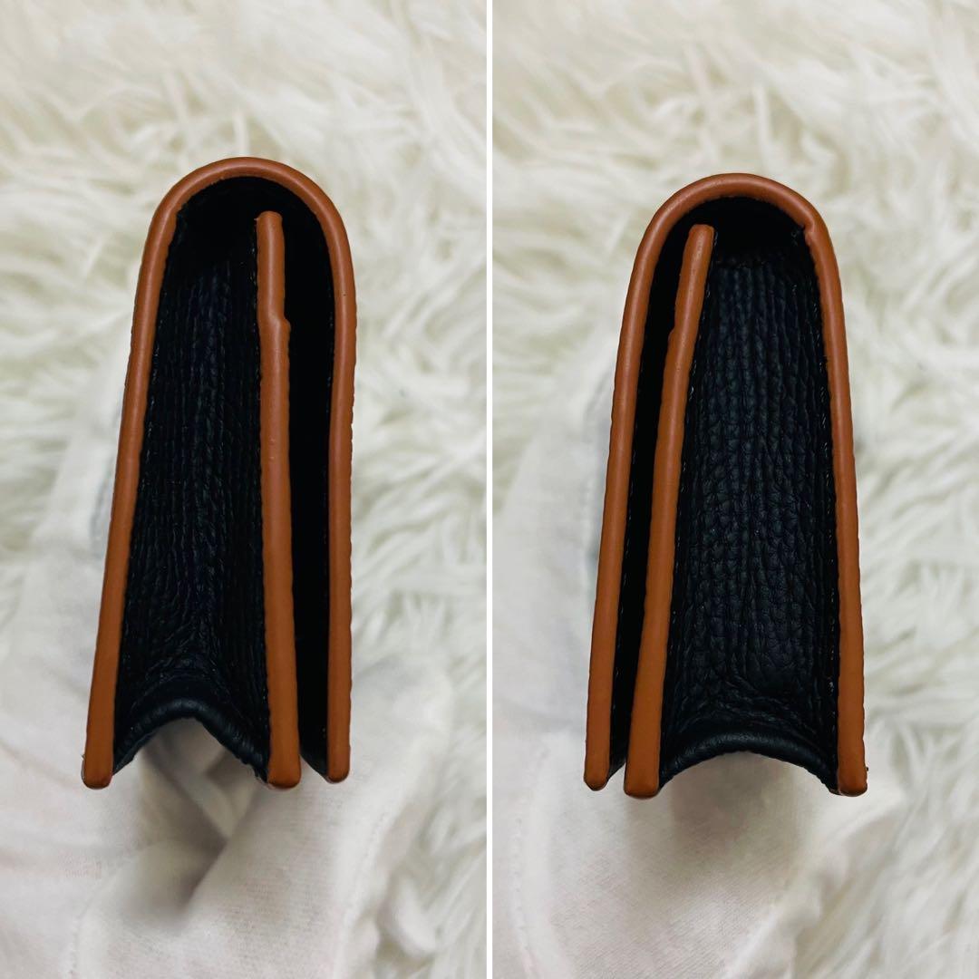 新品✨LOEWE 名刺入れ カードケース アナグラム レザー ブラック