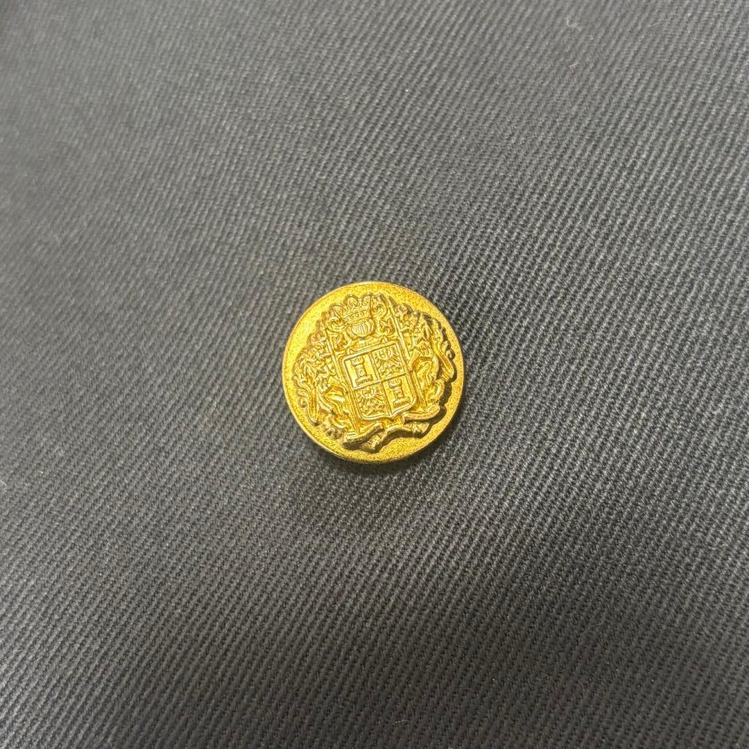 【美品】MORLES モアレス 金ボタン 紺ブレ ダブルジャケット