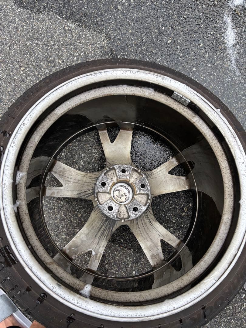 【本日で終了】z34純正ホイール リア4本