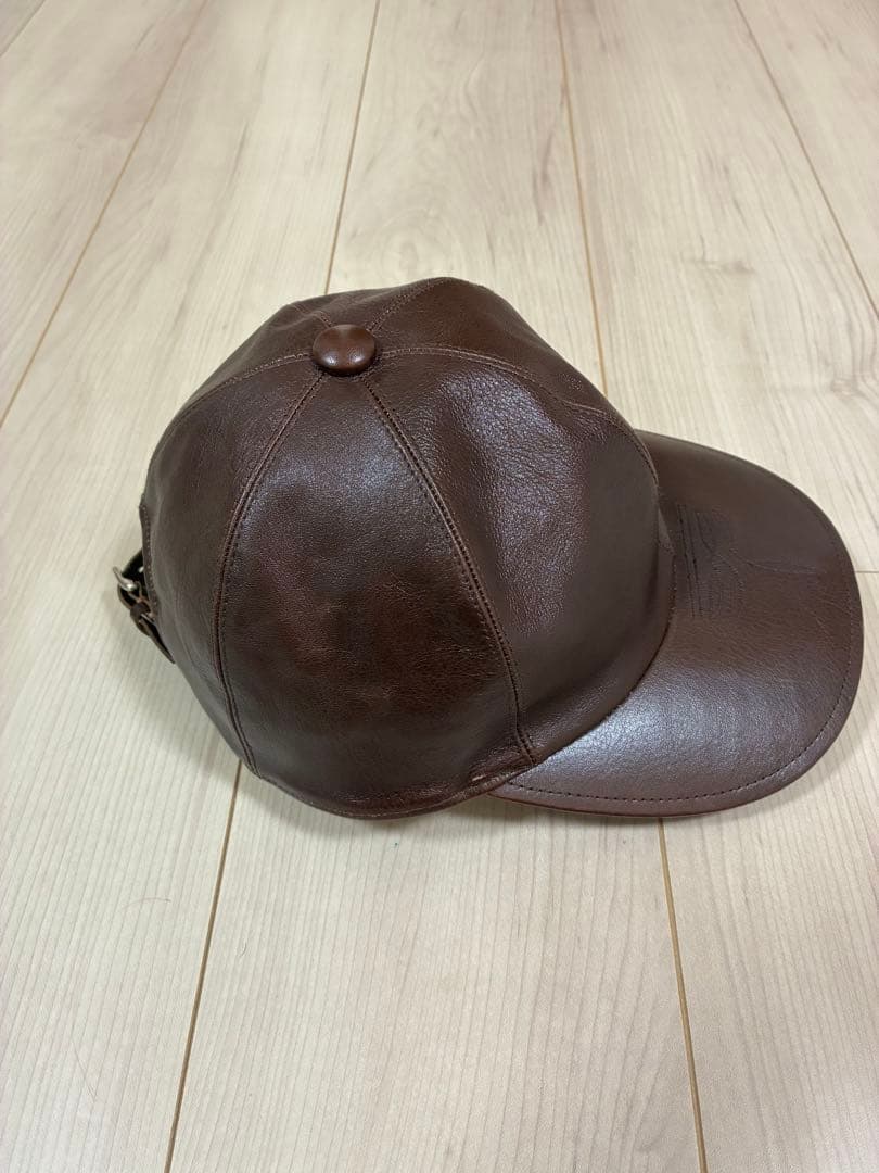 20AW SOLARIS&Co. ソラリス 牛革 レザーキャップ Cowboy