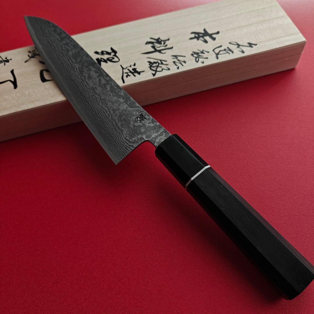 新品　手打ち鍛造　牛刀　180mm「羽々斬」VG10を凌ぐ高性能SPGⅡ鋼材使用