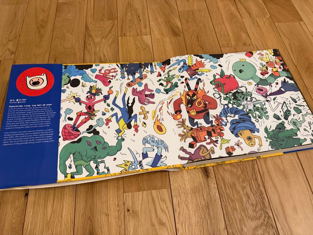 m*i様 絶版　レア　美品　アドベンチャータイム　本　The Art of Oo