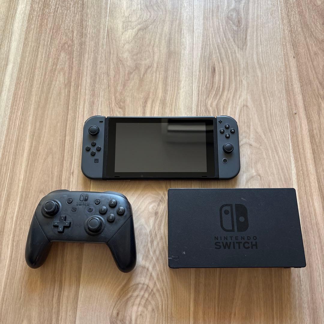 Nintendo Switch 本体 ブラック コントローラー付き