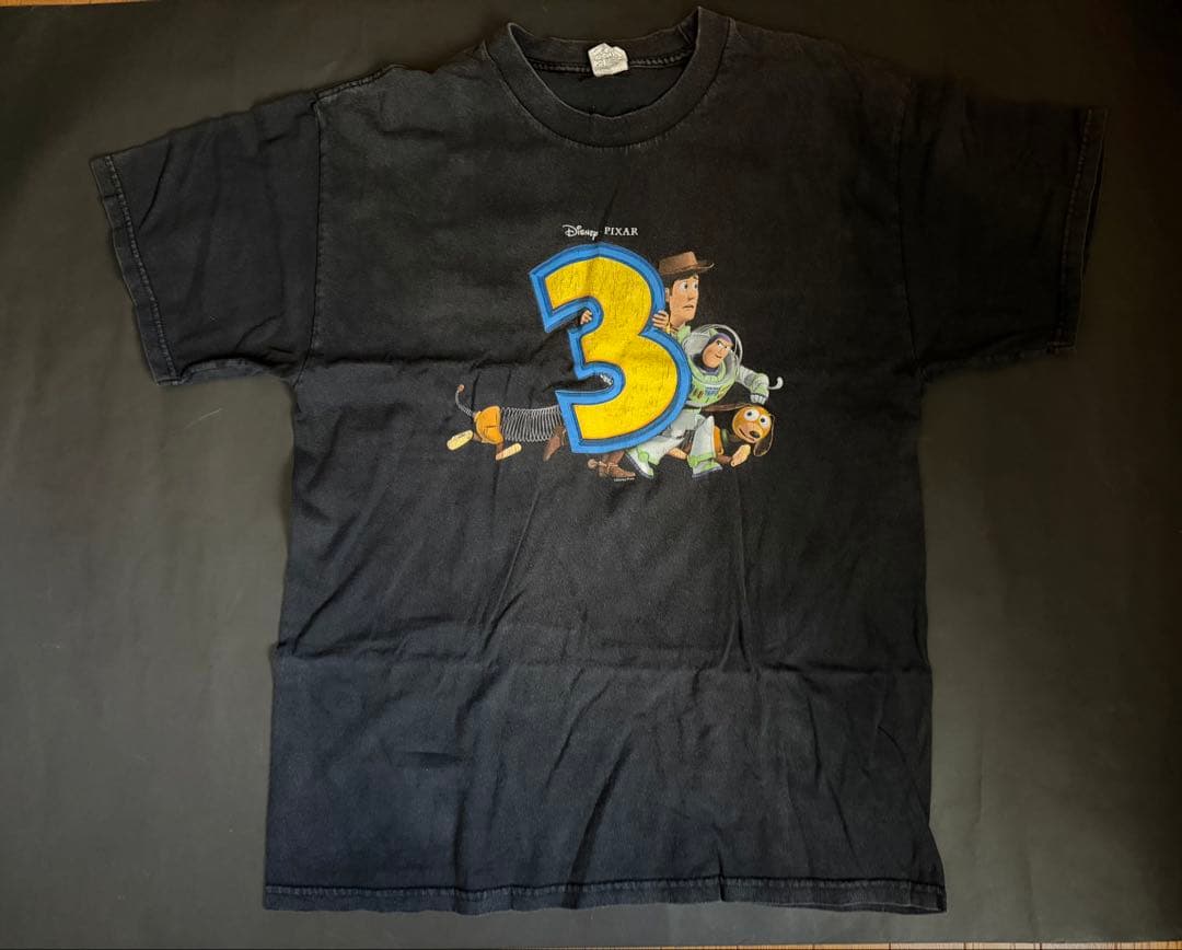 TOY STORY3 3D ヴィンテージTシャツ L