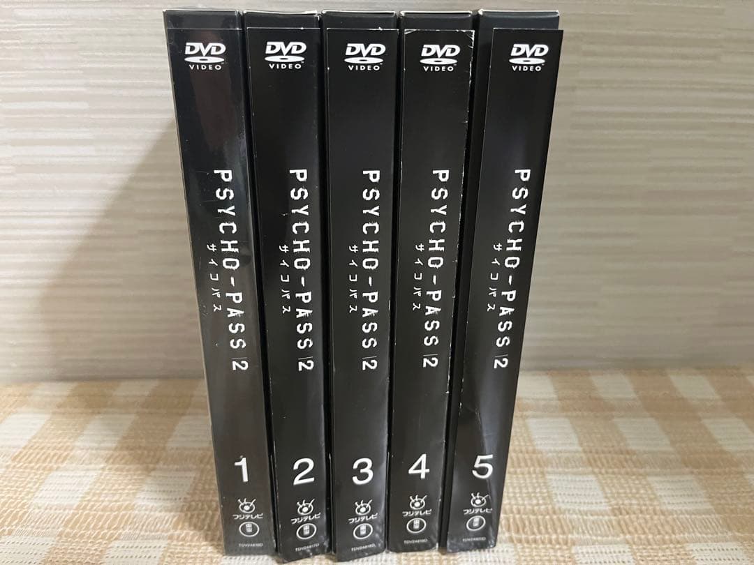 PSYCHO-PASS サイコパス2 初回全5巻セット DVD セル版