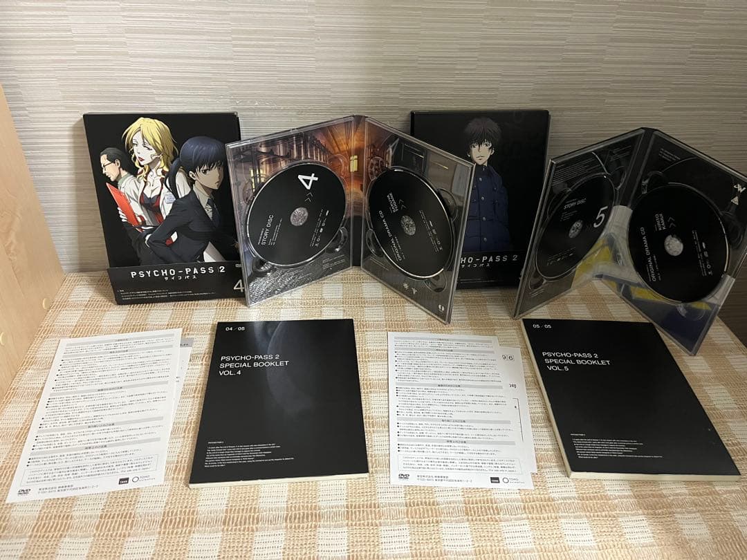 PSYCHO-PASS サイコパス2 初回全5巻セット DVD セル版