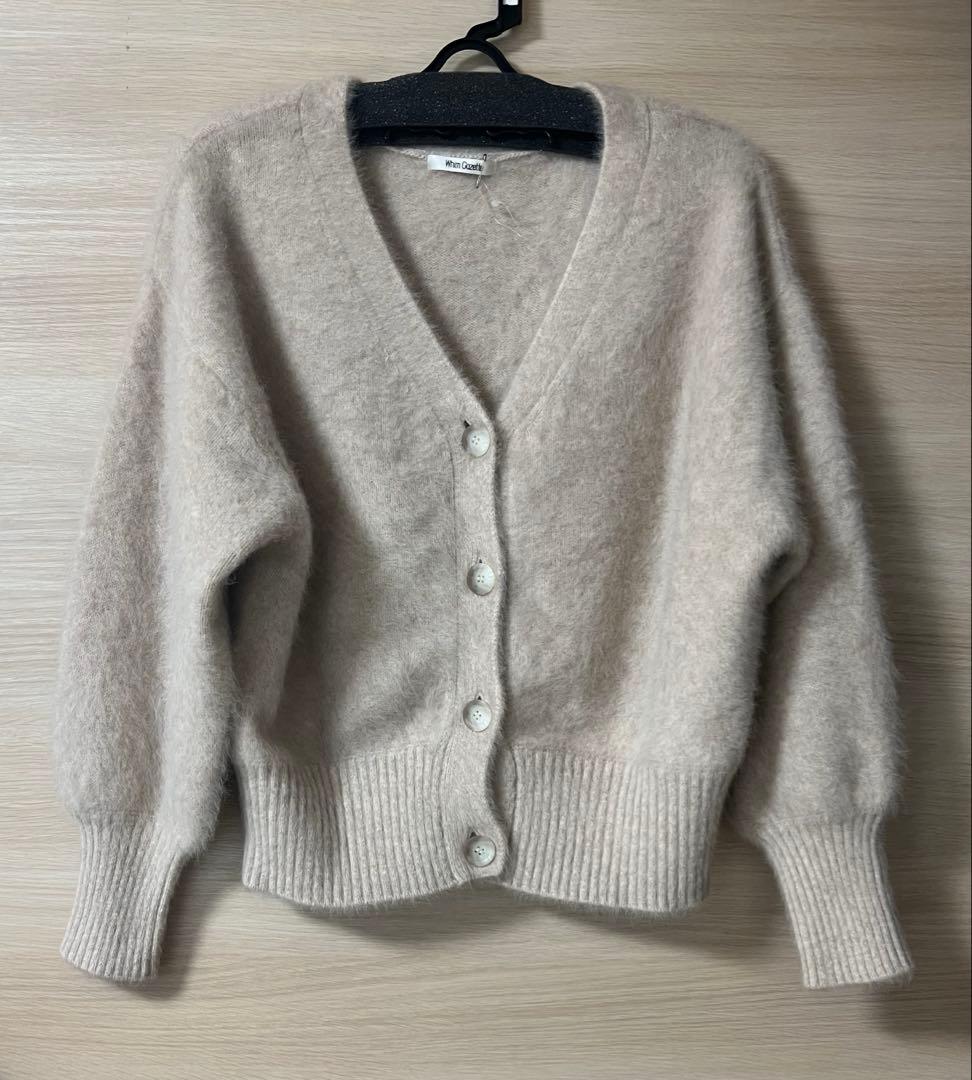 まっきー　新品　Whim Gazette FOXEY2WAYカーディガン