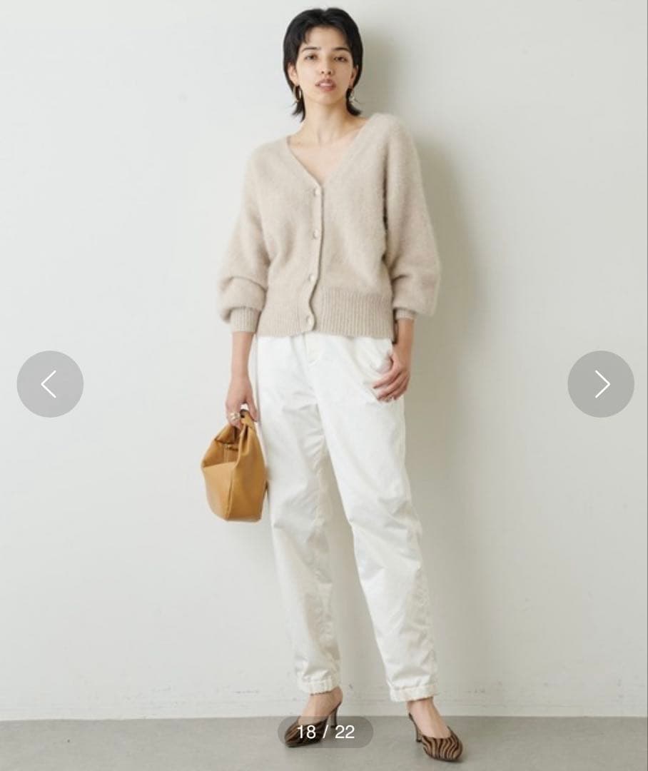 まっきー　新品　Whim Gazette FOXEY2WAYカーディガン