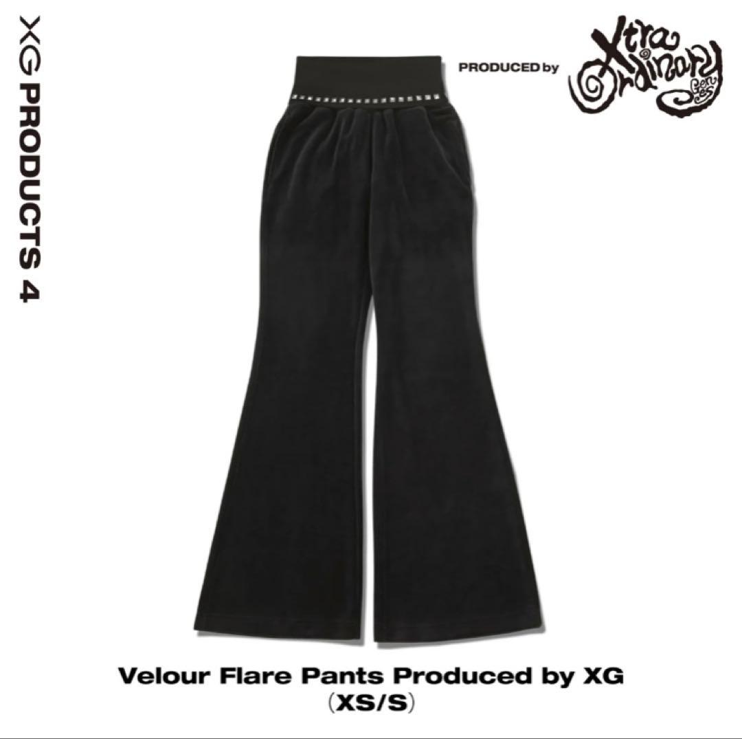 m*o様 XG Velour Flare Pants 【XSサイズ】