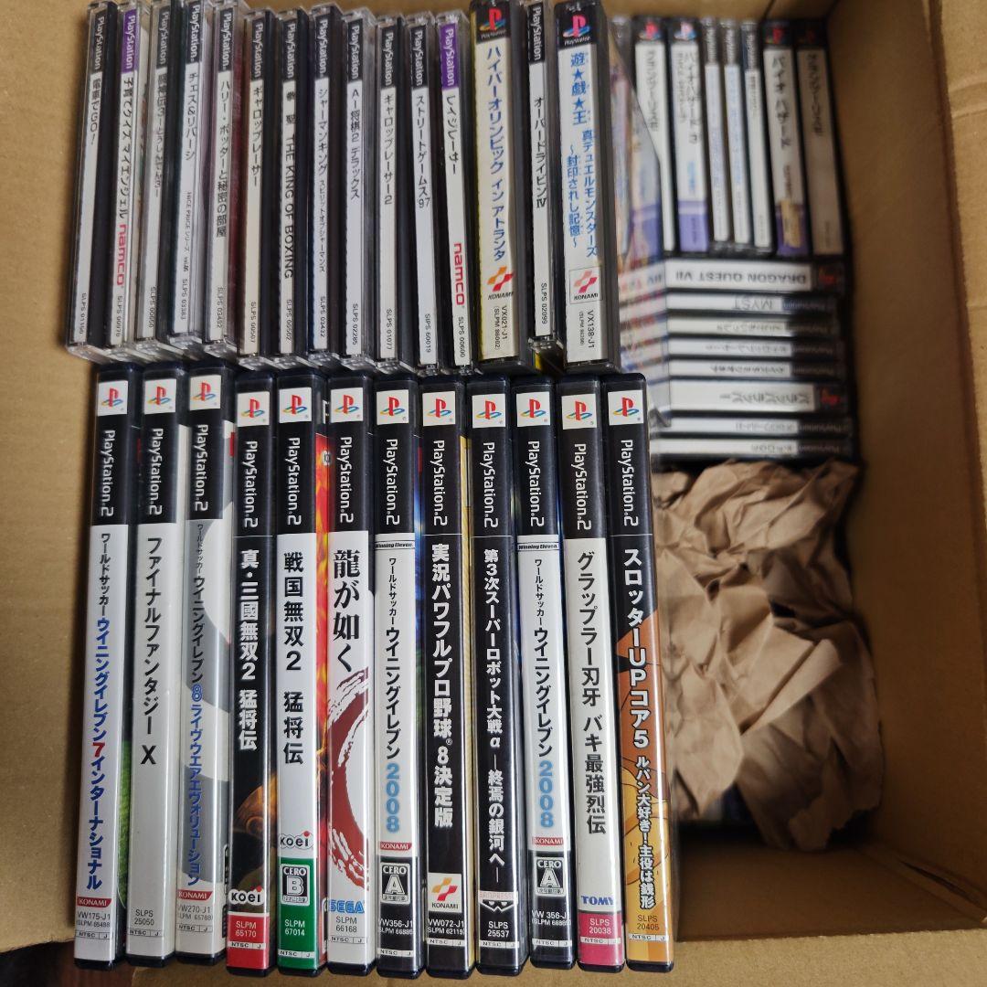 PS2 PS1 PSPソフト　まとめ売り　起動確認済み　大量