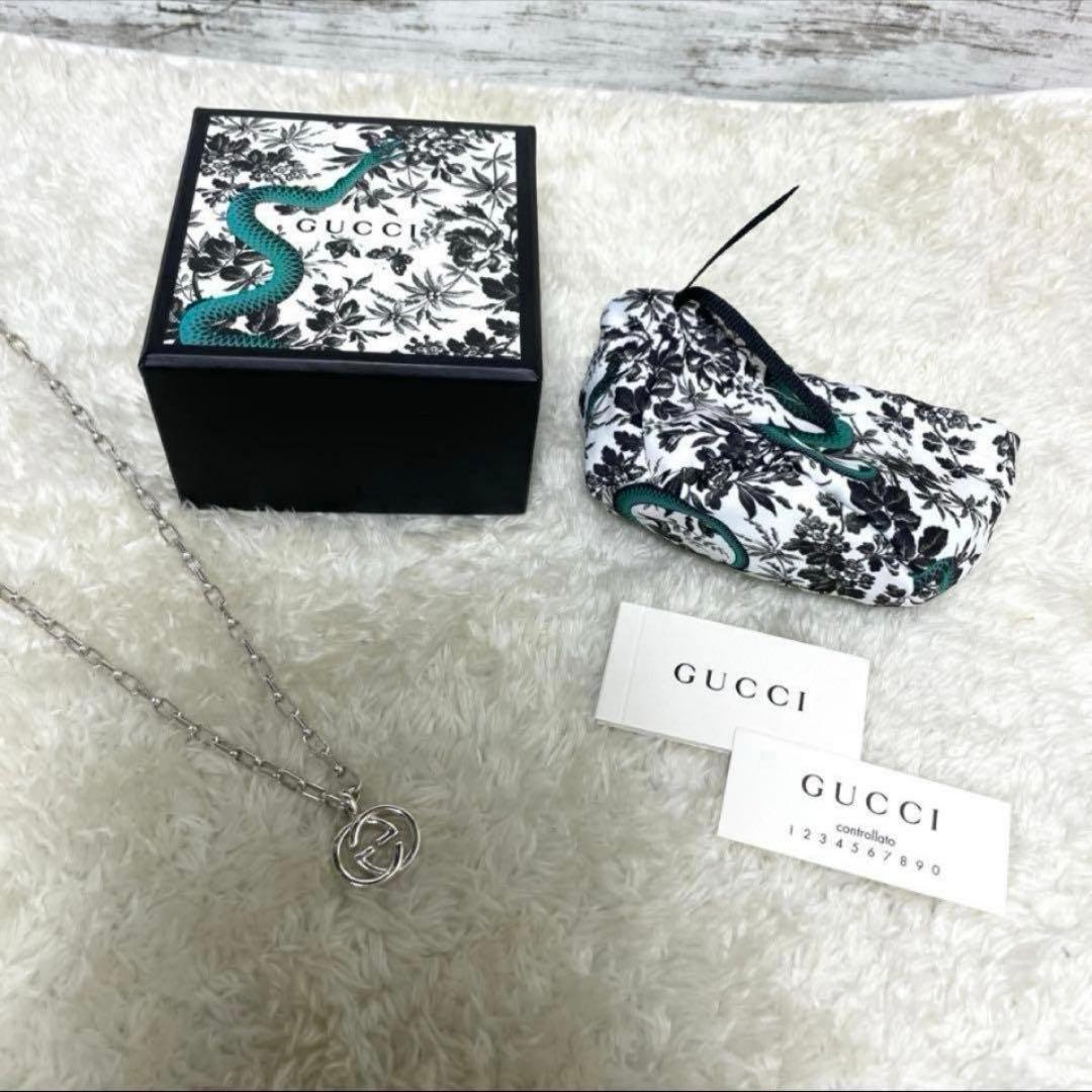 GUCCIインターロッキングGネックレス　メンズ/レディース　フルセット