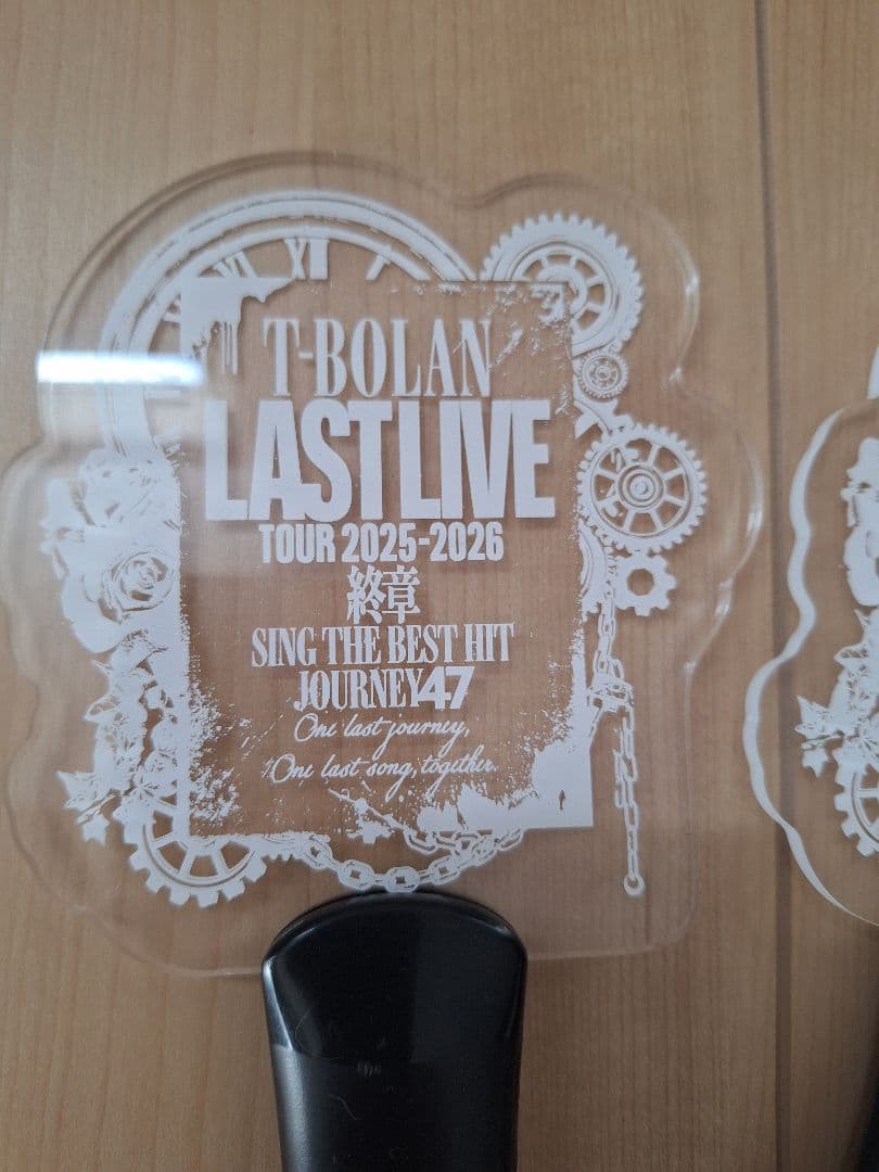 T-BOLAN LAST LIVE ペンライト 2個セット 電池付き