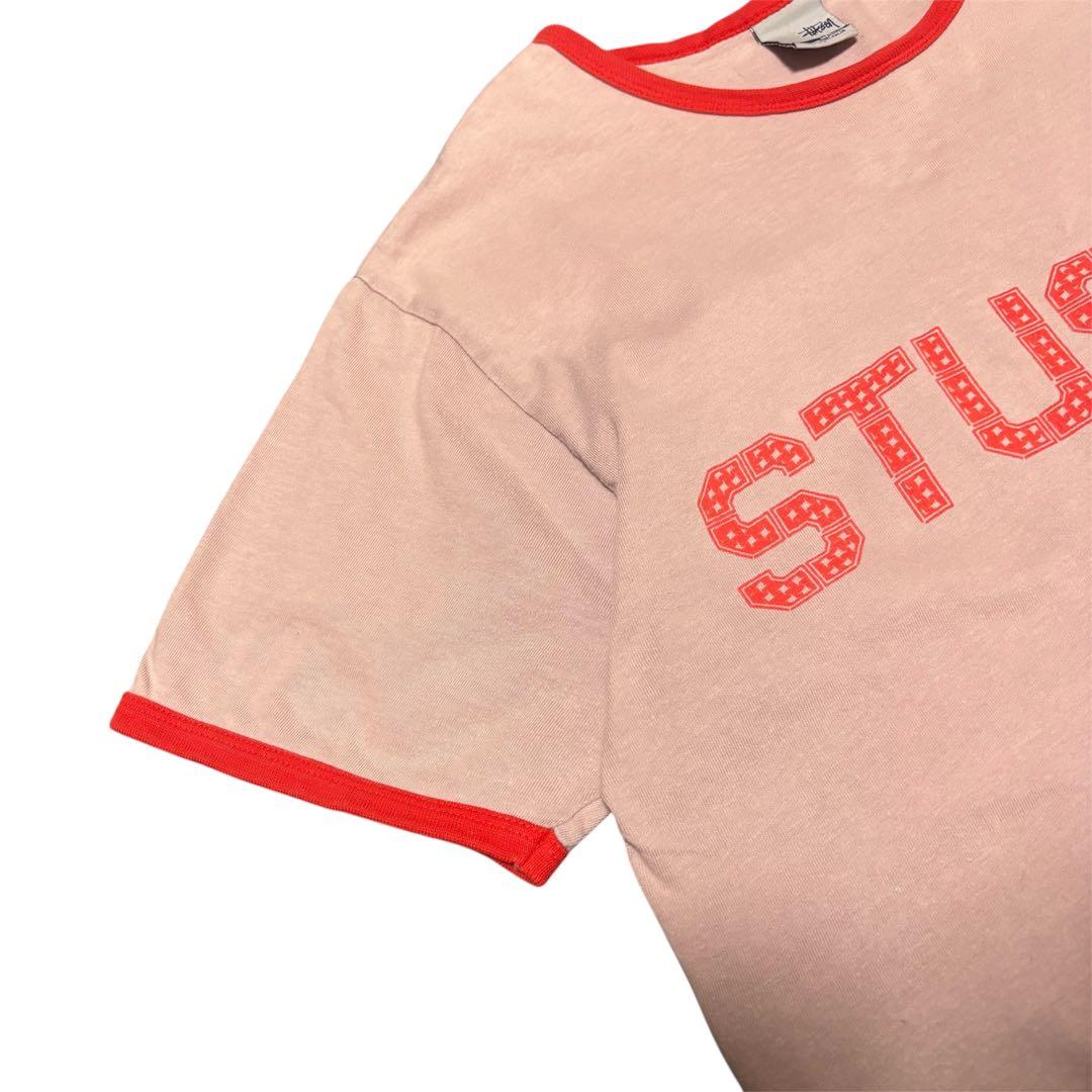 【入手困難】90s OLD STUSSY リンガーT Mサイズ オーストラリア製