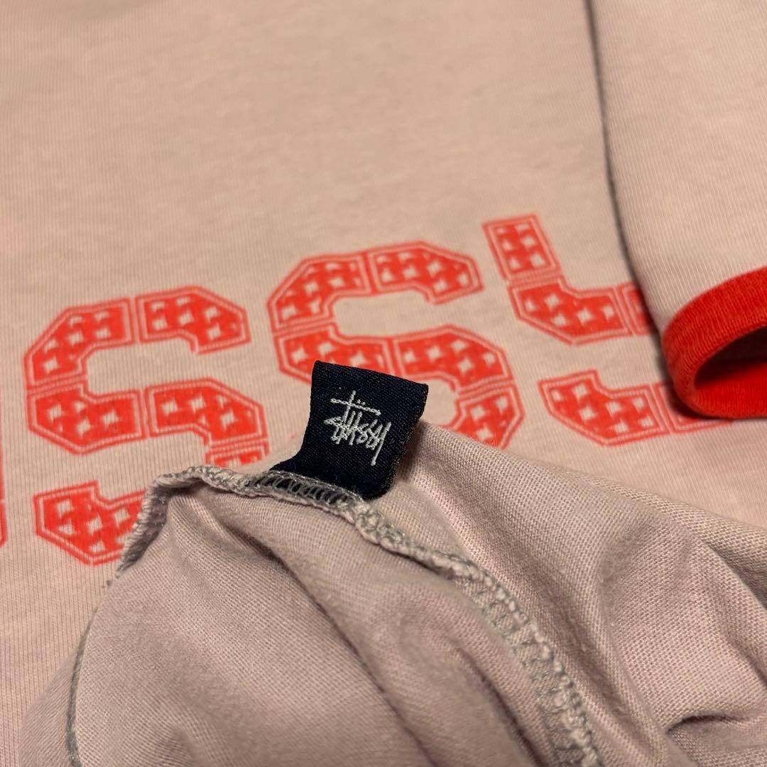 【入手困難】90s OLD STUSSY リンガーT Mサイズ オーストラリア製