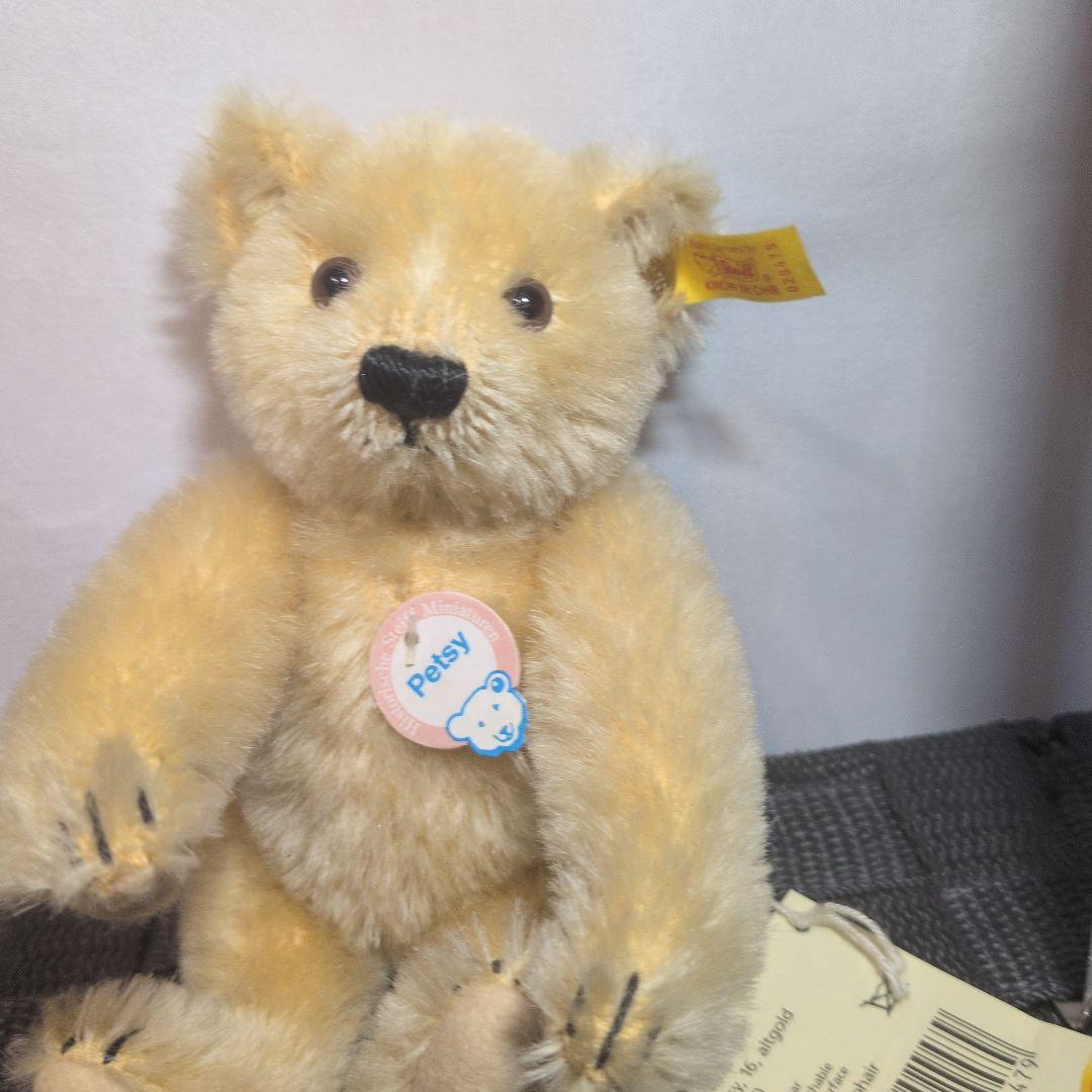 シュタイフ Steiff テディベア くま　ぬいぐるみ Petsy ペッツィー