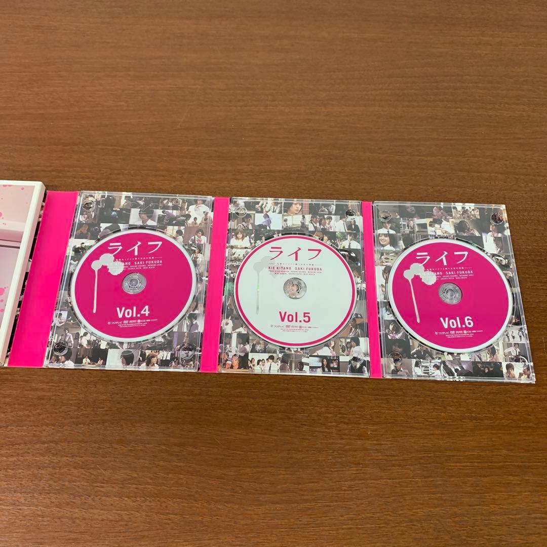 ❶　ライフ DVD-BOX 初回限定版　北乃きい 福田沙紀