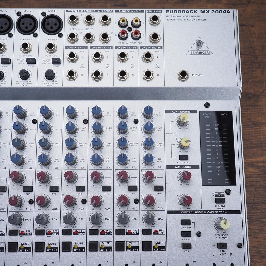 BEHRINGER MX2004A 　ACアダプターなしだけど動作確認済品