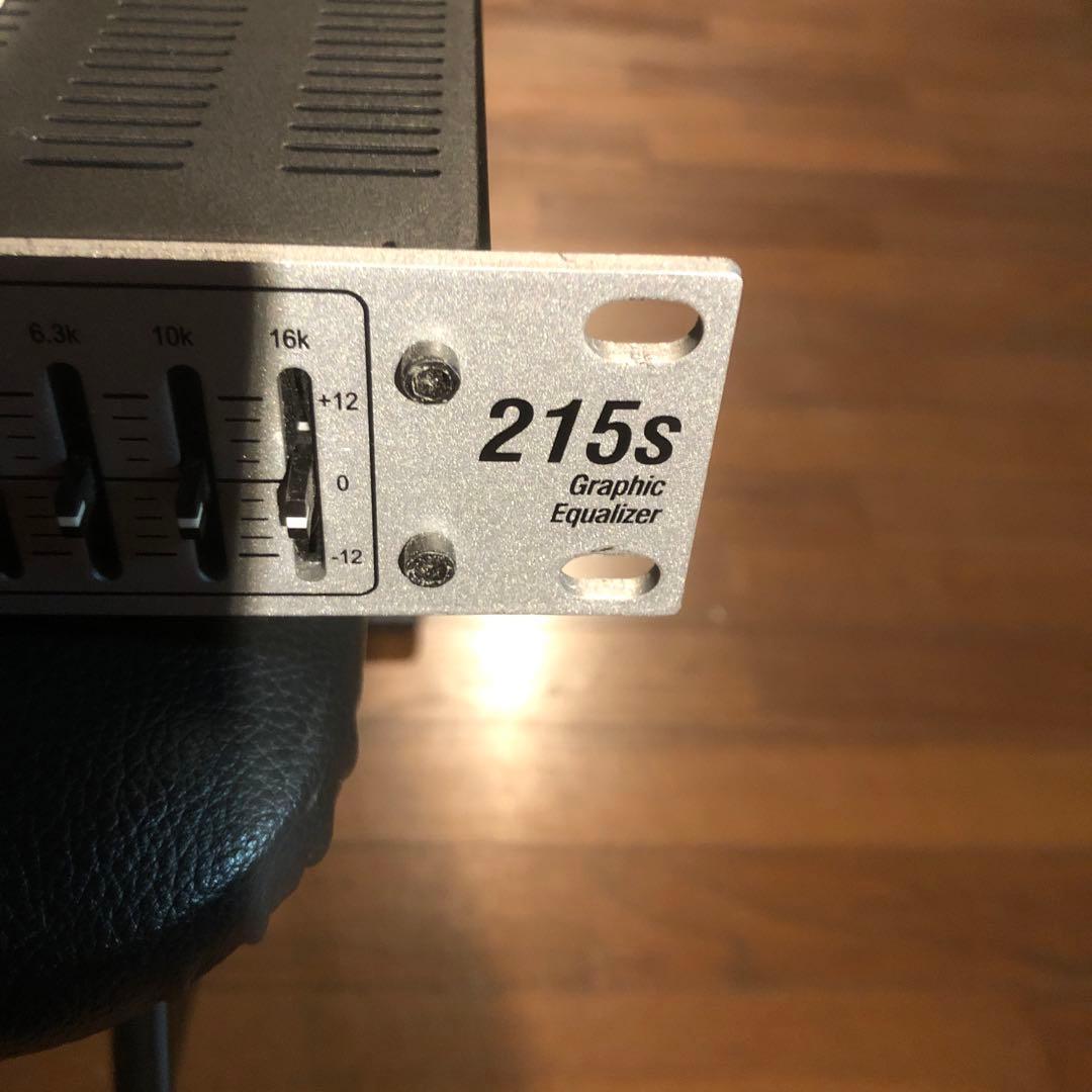dbx 215s グラフィックイコライザー　中古