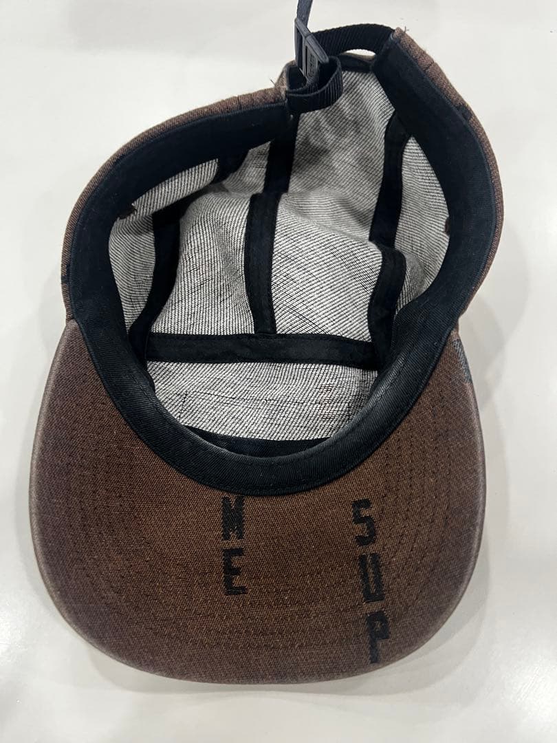 Supreme ブラウン　キャップ　値下げ交渉可