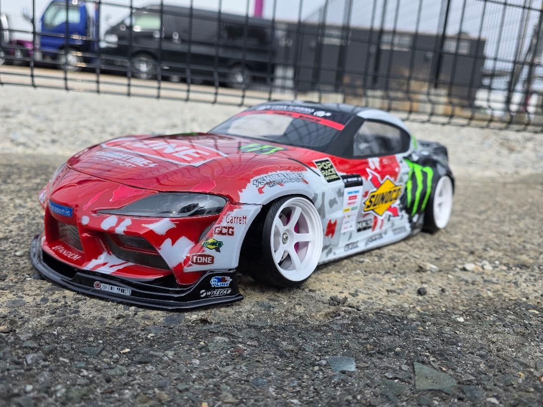 アディクション　パンデムA90スープラ　斎藤太吾選手仕様　ラジコンホディ