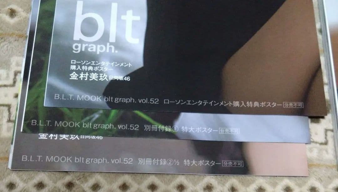 ローソンポスターつき blt graph. vol.52
