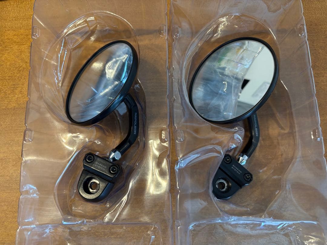 【部品欠け】タナックス ナポレオン バレンネオミラー 2個セット