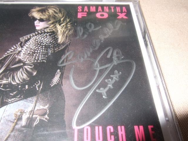 SAMANTHA FOX,直筆サイン入り,サマンサ・フォックス,2CD,新品