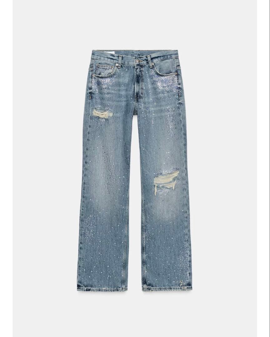 ZARA Galaxy Iラインデニム 新品未使用タグ付き