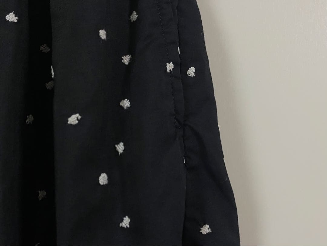 comme des garcons コムコム 製品染め ドット スカート