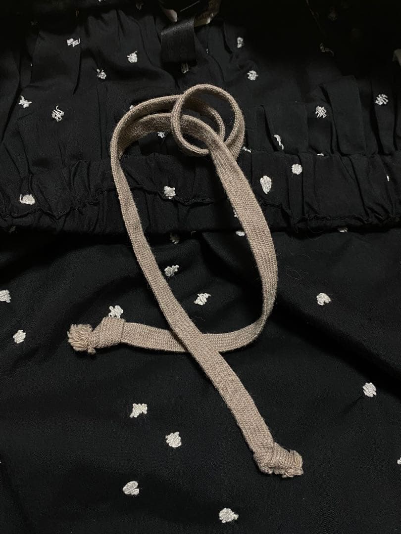 comme des garcons コムコム 製品染め ドット スカート