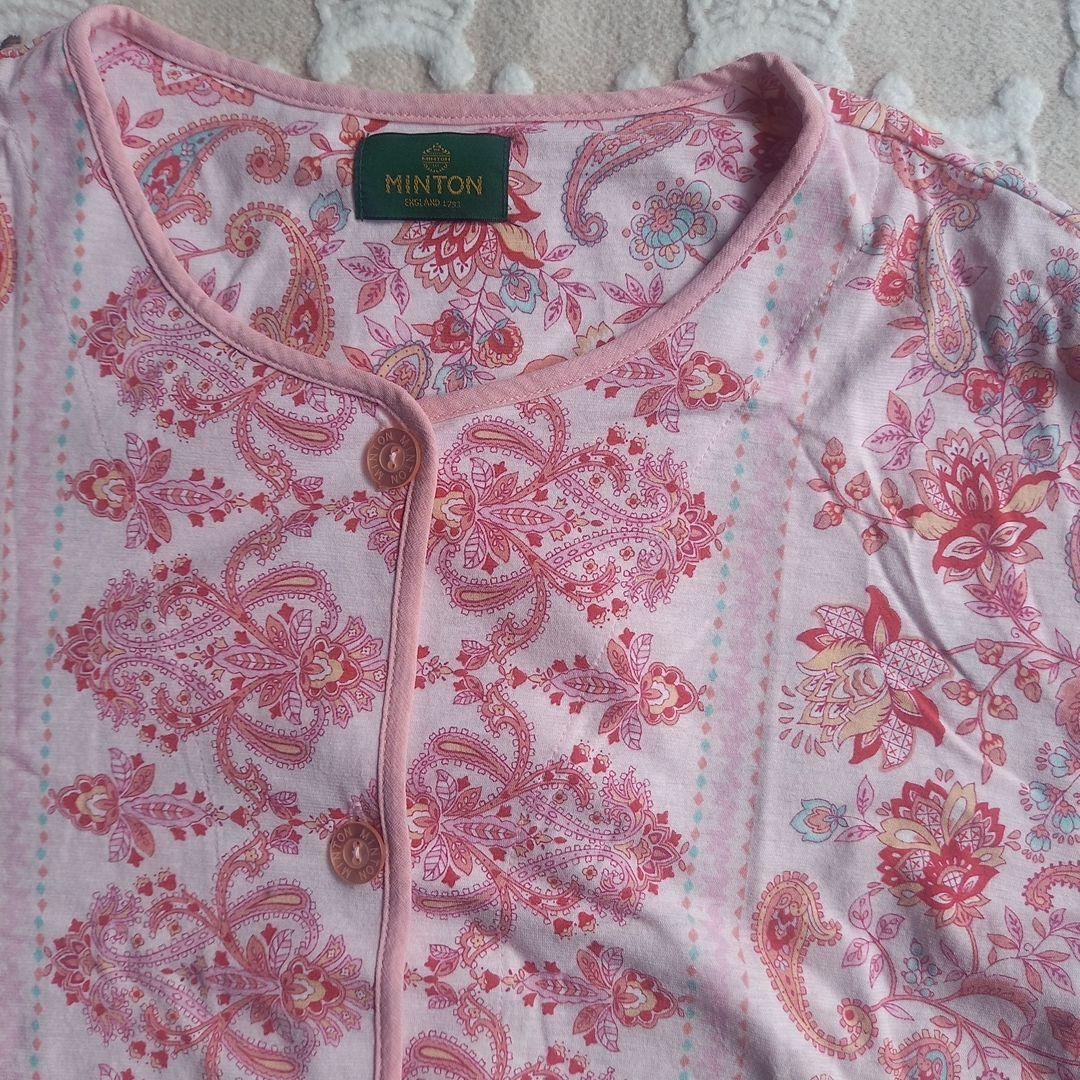 MINTON Wacoal 綿パジャマ ピンク