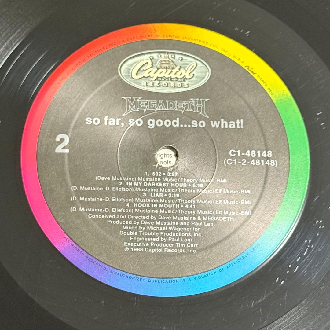 Megadeth – So Far, So Good... So What!