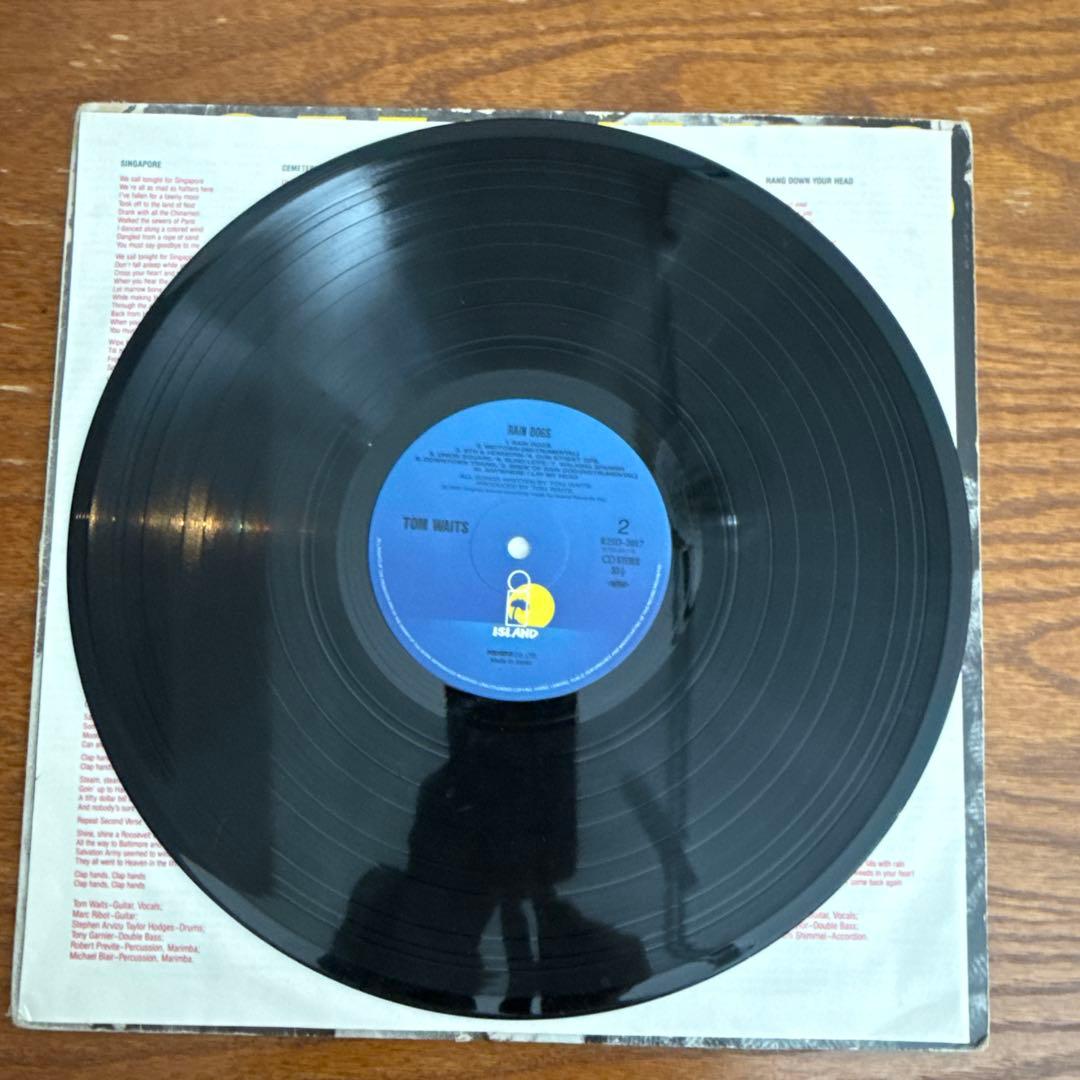 RAIN DOGS / TOM WAITS 【LP】オルタナティヴ / ブルース