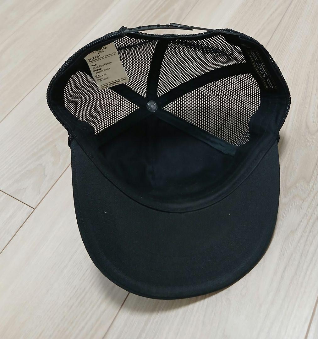 WTAPS メッシュキャップ WTVUA ブラック トラッカーキャップ