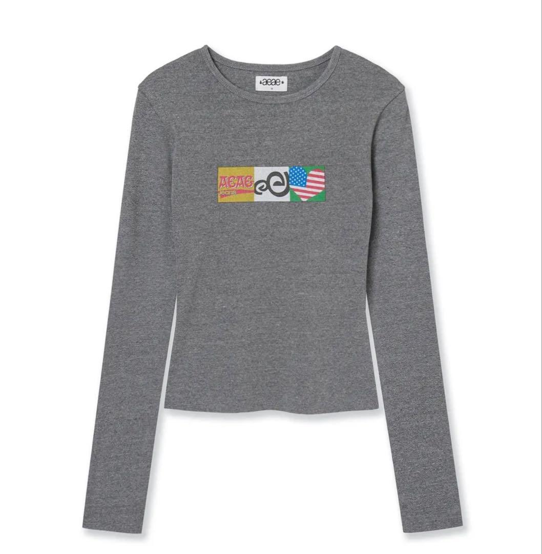 【専用ミ★プロフ必読 様】aeae 長袖Tシャツ グレー