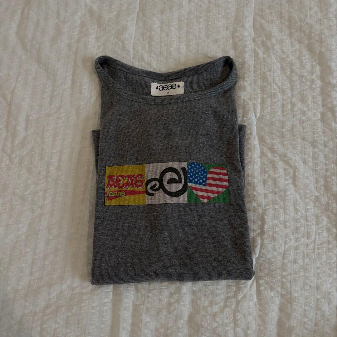 【専用ミ★プロフ必読 様】aeae 長袖Tシャツ グレー