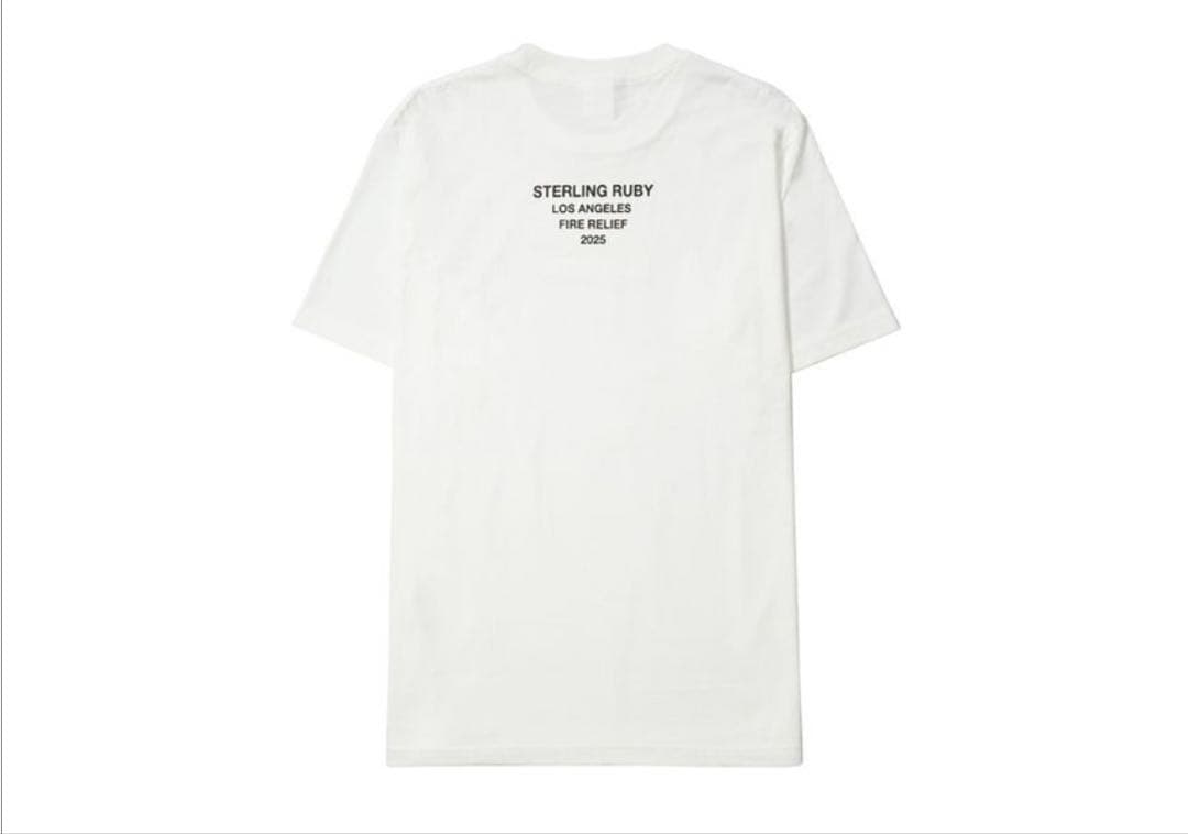 トップス Los Angeles Fire Relief Box Logo Tee