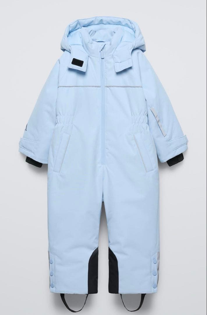 ZARA ベビー 新品 撥水防風加工ジャンプスーツ 98 スキーコレクション