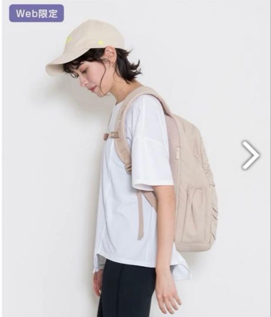【SUKALA】　シャーリングバックパック　サンドベージュ　新品　未使用品