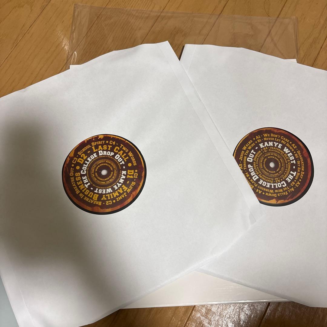 Kanye West The College Dropout 2枚組レコード