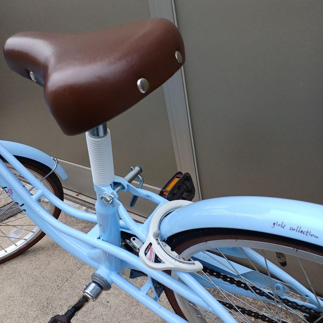 自転車　子供用 20インチ　 水色