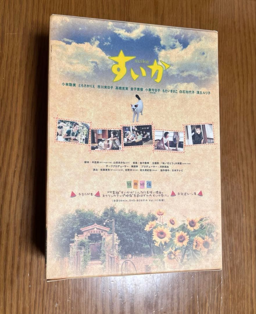 すいか DVD-BOX〈4枚組〉収納ボックス
