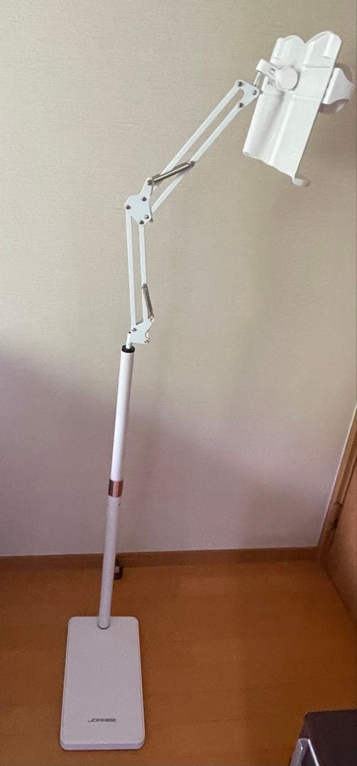 kumosagaブックスタンド　読書台　調整可能なホワイトアームスタンド