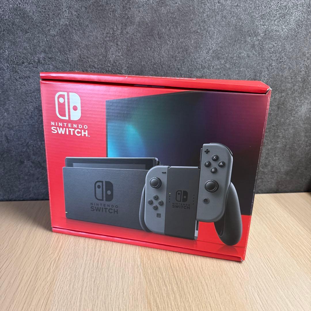 Switch Nintendo Switch Joy-Con L R グレー …