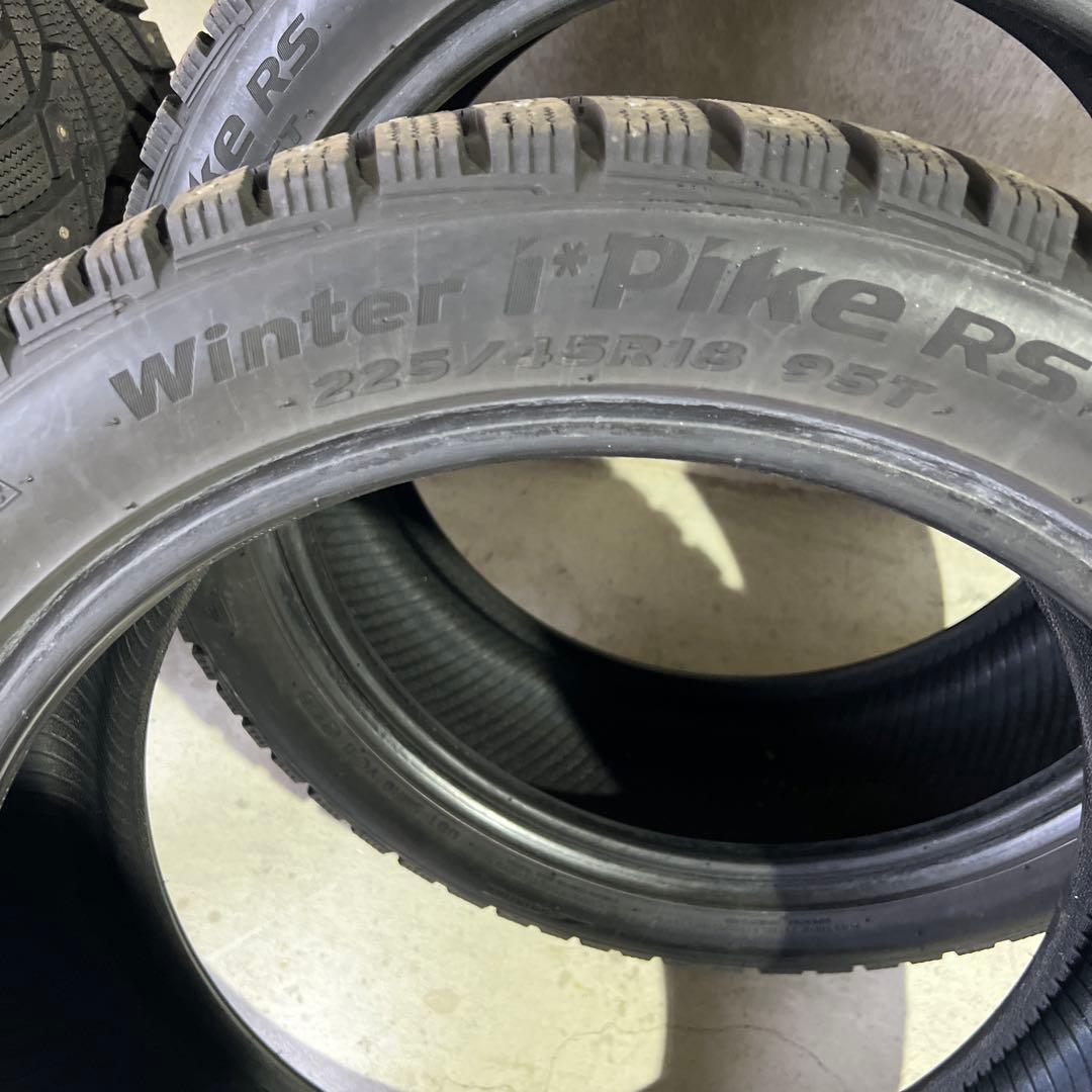 HANKOOK スパイクタイヤ 225/45R18 4本