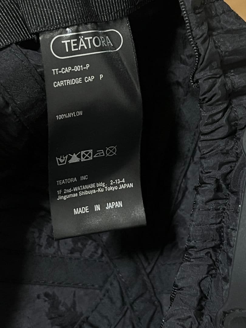 TEATORA　kijima takayuki CARTRIDGE CAP