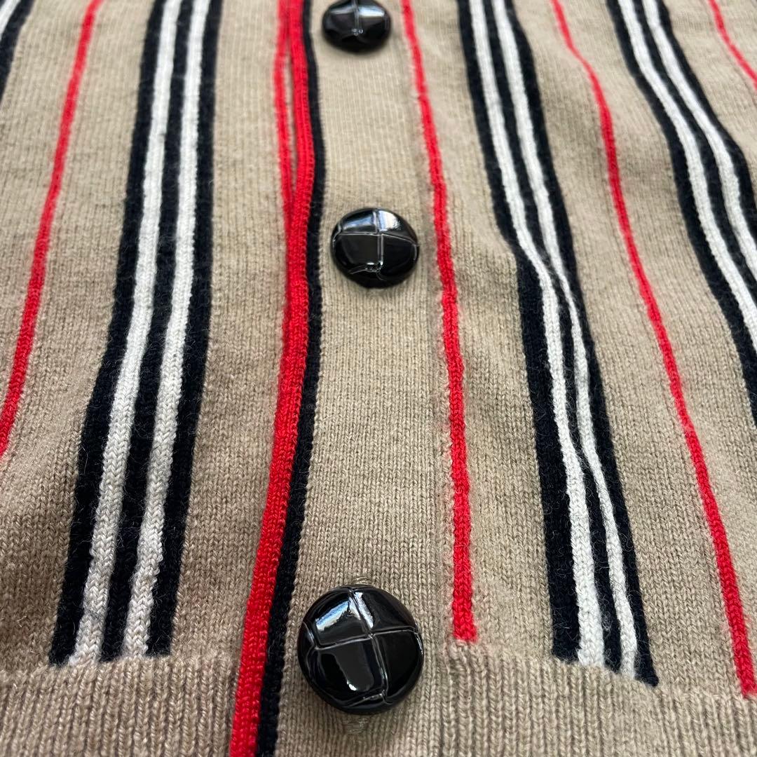 BURBERRY カシミア混 カーディガン 12Y 152cm 大人OK